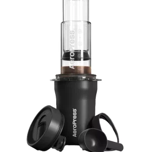 AeroPress® Go Plus Travel Komplettset, Schwarz