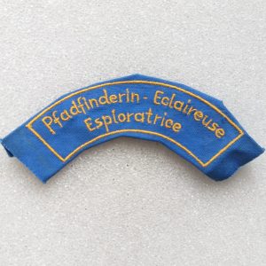 Abzeichen Rotkreuzdienst Pfadfinderin Ord. 1949