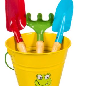 Stocker Kids Set Eimer & Werkzeug gelb