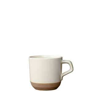 Kinto CLK Keramik Tasse 300ml, Weiss