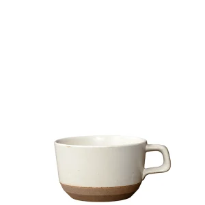 Kinto CLK Keramik Tasse 400ml, Weiss