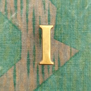 Ord. 1875–1898 Nummer I zu Tschako, Gold, Variante 1