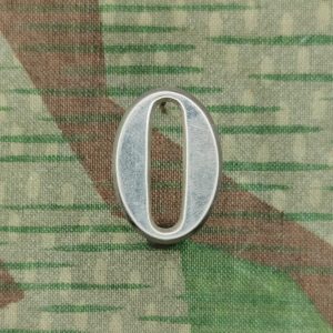 Ord. 1869–1898 Nummer 0 zu Tschako, Silber, Variante 1