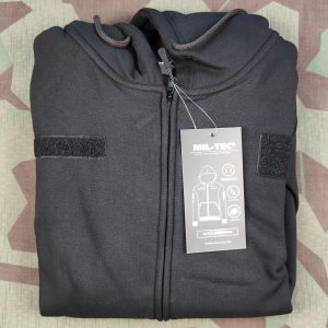 Tactical Kapuzenjacke, schwarz, Grösse M
