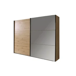 Trendstore Farida Schwebetürenschrank mit Spiegel