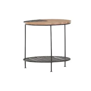 Trendstore Gatch Beistelltisch mit zwei Ablageflächen