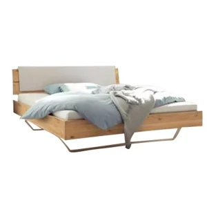 Hasena Oak-Wild Alpa Cadro 18 Ravo Slid Massivholzbett inkl. Kopfteilpolsterung