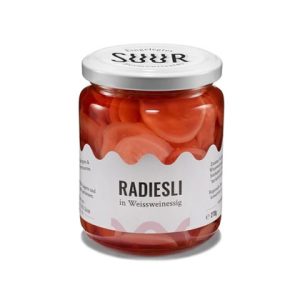 Suur Radiesli in Weissweinessig 270g